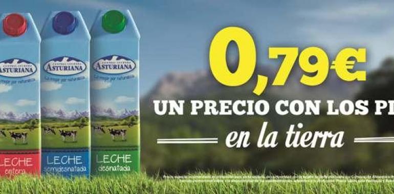 Central Lechera asturiana baja a 0,79 euros el cartón de leche