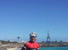 #Tante #Argüelles repasará Fuerteventura 370 kilómetros a lomo de bicicleta