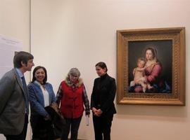 El Bellas Artes de Asturias exhibe hasta abril Virgen con el niño de Murillo