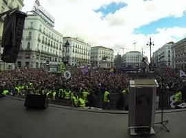 Decenas de miles de españoles gritan con Podemos el Tic-tac  del cambio (VIDEO)