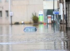 El temporal provoca inundaciones en Pravia y Ribadedeva