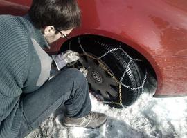 3 puertos de montaña cerrados y 15 con cadenas en la red asturiana de carreteras