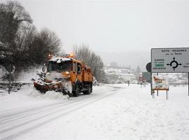 Aemet prevé más nevadas de hasta 10 centímetros en Asturias