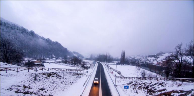 Mejora la situación en las carretera asturianas