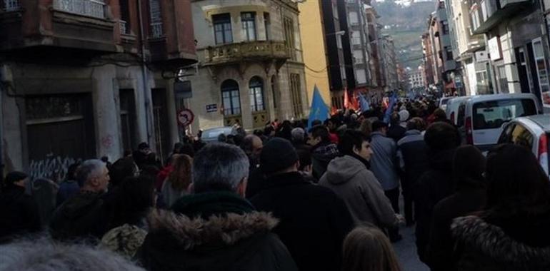 Marcha popular reclama en #Mieres la absolución para los detenidos del #Pozu #Santiago