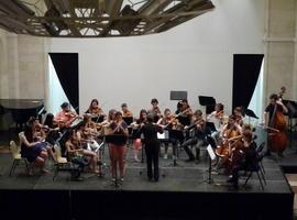 Alumnos del conservatorio de música de Saint-Nazaire participan en un intercambio con el de Avilés