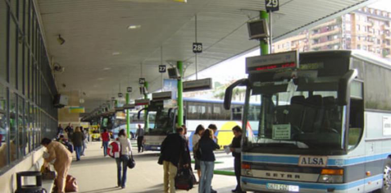 ALSA mantiene el transporte por el Oriente de Asturias mediante lanzaderas y minibuses