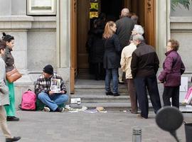 El 21% de los asturianos están en riesgo de pobreza y exclusión social