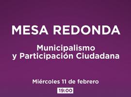 Mesa redonda sobre municipalismo y partipación ciudadana en Villaviciosa