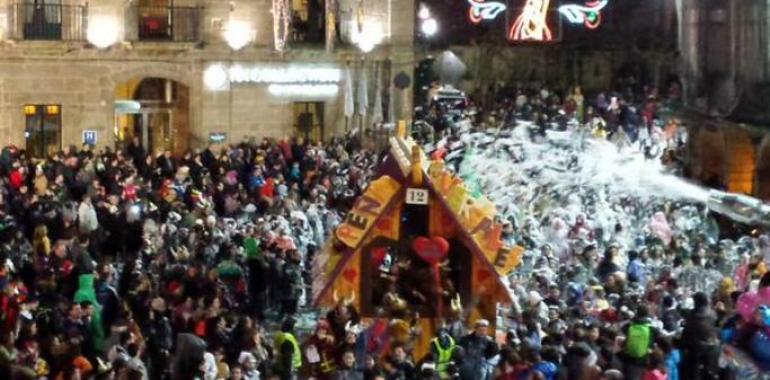 legend abre el martes el Gran Desfile d’Antroxos, Moxigangues y Carroces en Avilés