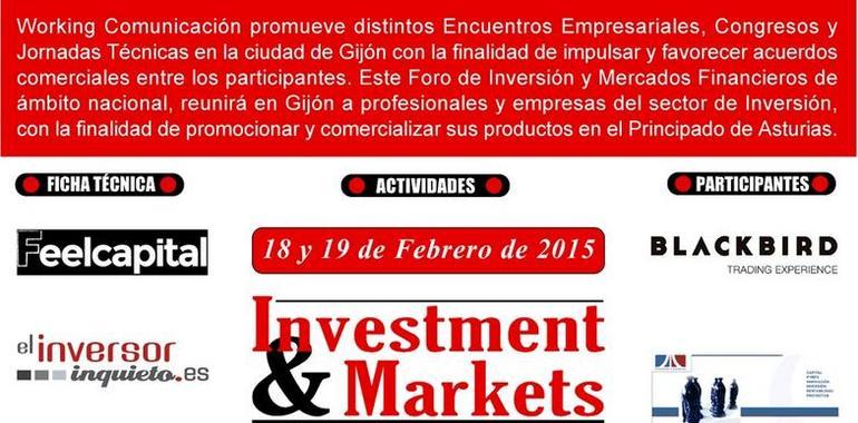 Inversores y empresas al encuentro en el Foro de Inversión y Mercados financieros de Gijón