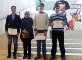 Tres alumnos de Oviedo, premiados en la fase autonómica del Concurso Hispanoamericano de Ortografía