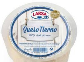 Larsa lanza su nuevo queso tierno elaborado 100% con leche de vaca 