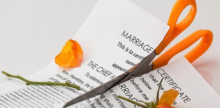 Crecen un 7% las demandas de divorcio y separaciones en Asturias