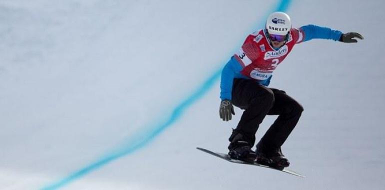 Lucas Eguibar, campeón de la Copa del Mundo de #Snowboard #Cross