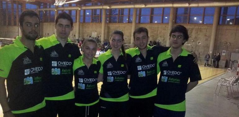 Cuatro bronces para el Badminton Oviedo