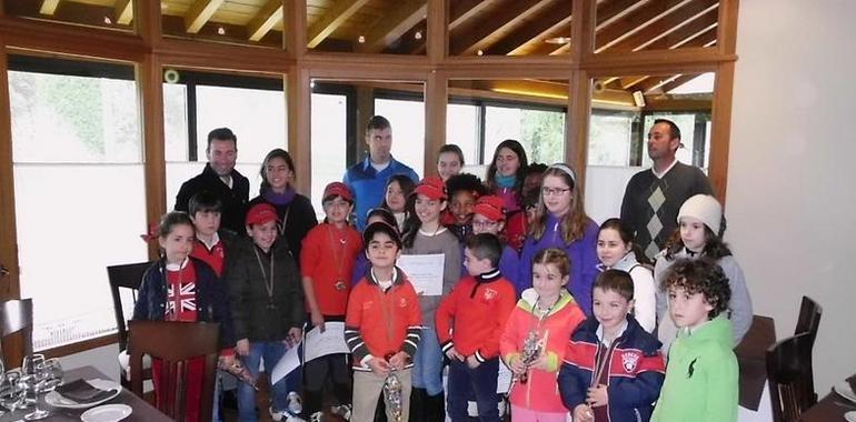 Ganadores Torneo Escuela Infantil en Golf de Llanes