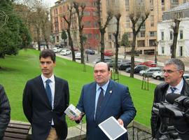 En Oviedo, el riego de jardines se gestionará con dispositivos móviles