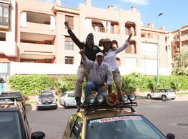 Emotivo recibimiento a los participantes de #Clio #Raid en su llegada a  Marrakech