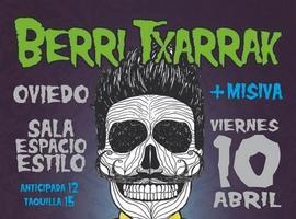 Berri Txarrak presentan su disco de  20º aniversario en Oviedo