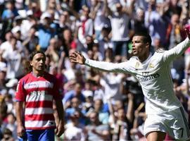 El Real Madrid golea 9-1 al Granada, 5 de Ronaldo, y mete presión al Barça