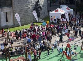 EDP cambió 1.000 cerezos por dibujos infantiles en Oviedo