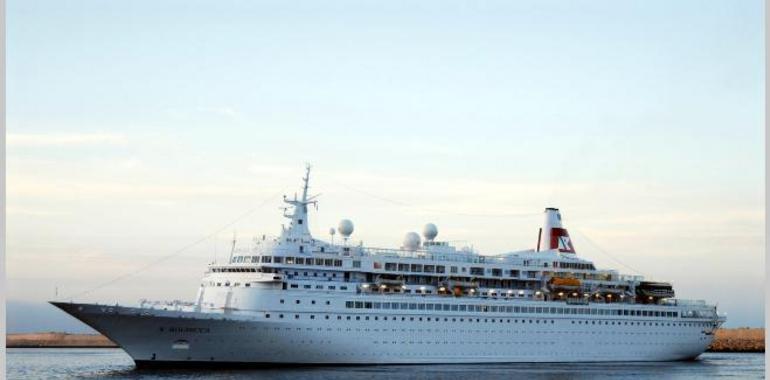 Avilés recibe el domingo a más de mil pasajeros del crucero Boudicca