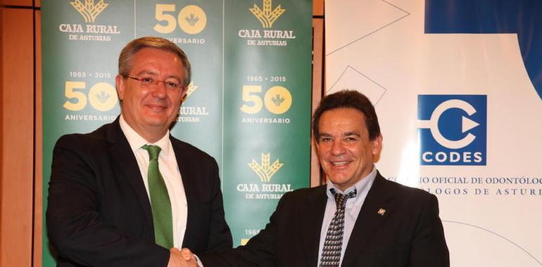 Caja Rural de Asturias firma un convenio de colaboración con el Colegio de Odontólogos