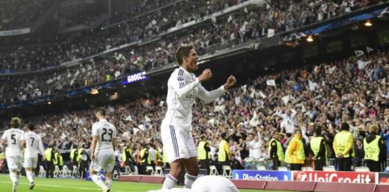 Real Madrid y Juventus arriban a la Liga de Campeones 