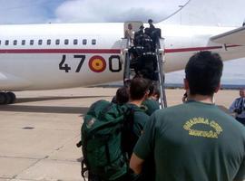 El GR de la Guardia Civil comienza la búsqueda de los asturianos en Langtang