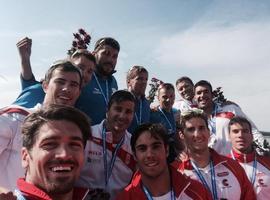 El K4 del asturiano Javier Hernanz logra el bronce para España en Racice