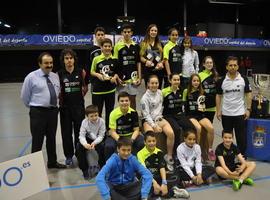 3 Oros y 4 Platas del Club Badminton Oviedo en el Master de Oviedo