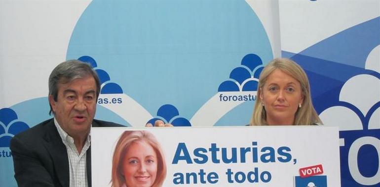 Foro pone Asturias, ante todo como lema de Campaña