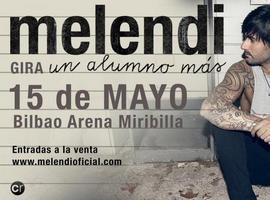 Melendi de concierto en Bilbao el 15 de mayo