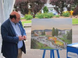 Caunedo (PP) propone reformar los jardines de Llamaquique en Oviedo