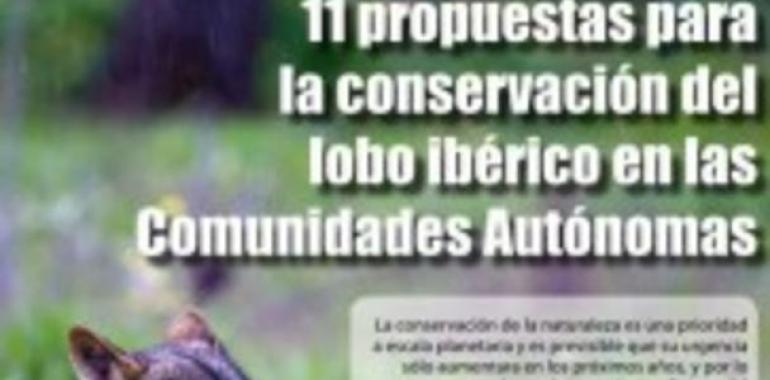 Once propuestas para la conservación del lobo ibérico