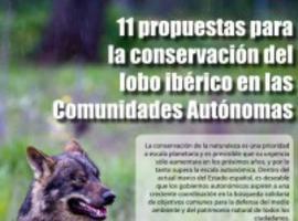 Once propuestas para la conservación del lobo ibérico