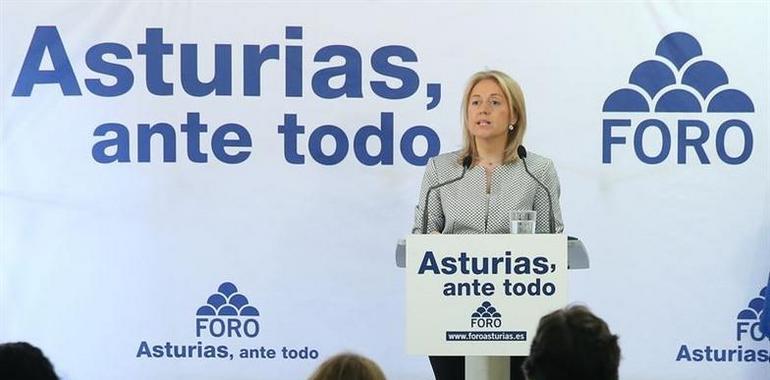 Cristina Coto pide el voto a FORO, único gobierno que no tolerará más agresiones a Asturias