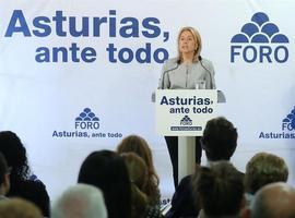 Cristina Coto pide el voto a FORO, único gobierno que no tolerará más agresiones a Asturias