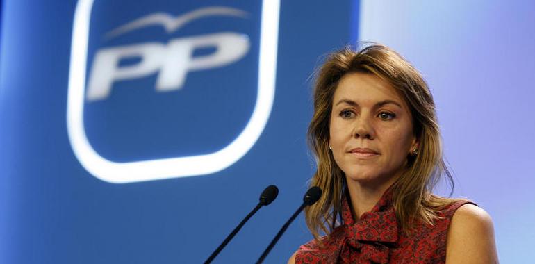 El PP cree que la visita de Susana Díaz a Asturias demuestra que "su ambición no ha tocado techo"