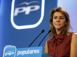 El PP cree que la visita de Susana Díaz a Asturias demuestra que "su ambición no ha tocado techo"