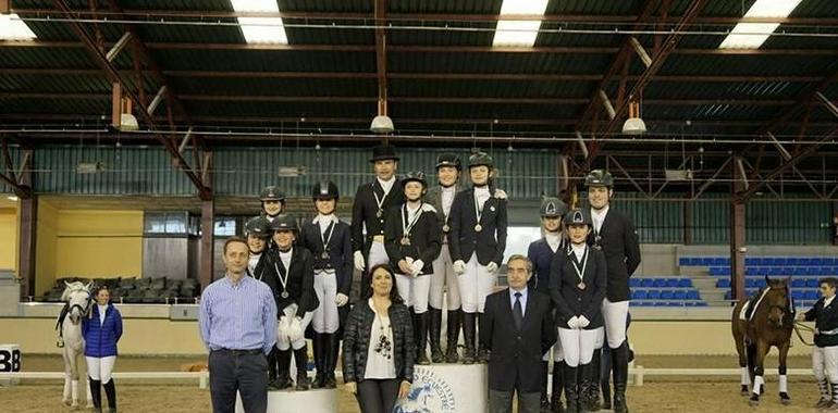 Asturias ya tiene nuevos campeones de Asturias en la disciplina de doma clásica