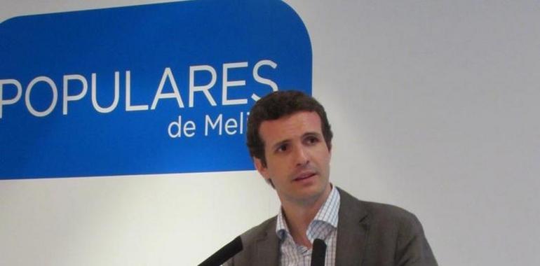 Pablo Casado vuelve a poner el pacto del PP en Asturias como ejemplo a futuro