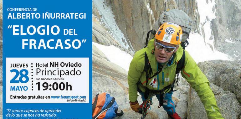 El alpinista Alberto Iñurrategui dará en Oviedo su conferencia “Elogio del fracaso”