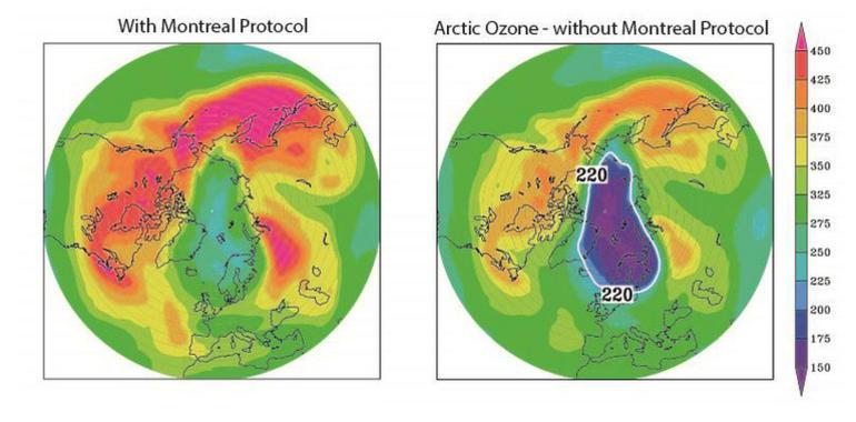 La reducción de emisiones frena el crecimiento del agujero de la capa de ozono