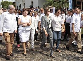 La Reina Letizia visita los municipios salvadoreños que reciben la cooperación española