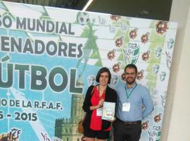 La empresa asturiana JOINSP, premiada en el Congreso Mundial de Entrenadores de Fútbol