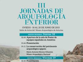 Comienzan en Oviedo las jornadas de #Arqueología española en el exterior