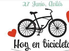 Jira de bicicletas por las calles de Avilés el sábado 27 