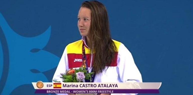 Marina Castro otorga a España su vigésimo tercera medalla en los Juegos Europeos